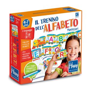 Il Trenino dell'Alfabeto Montessori