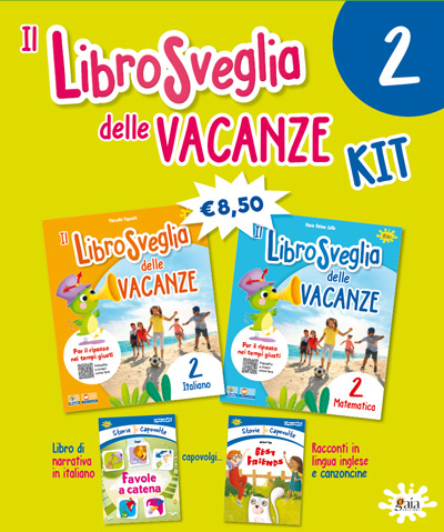 Il LibroSveglia delle vacanze 2° KIT